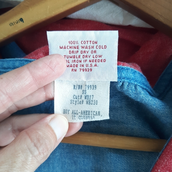 Vintage Cottontail Originals Dress Patriotic Maxi - Picture 6 of 6